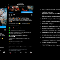 Mi proyecto del curso: Instagram: concursos, sorteos y otras acciones tácticas. Un proyecto de Marketing, Redes Sociales, Marketing Digital, Instagram, Marketing de contenidos, Comunicación y Marketing para Instagram de Alba Galindo - 15.11.2022
