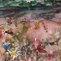 Mi proyecto del curso: Ilustración naturalista con acuarela y carboncillo. Traditional illustration, Painting, and Naturalistic Illustration project by Carme Farrerons - 11.15.2022