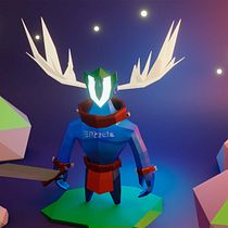 Mi proyecto del curso: Modelado de personajes low poly para videojuegos Ein Projekt aus dem Bereich 3D, 3-D-Modellierung, Videospiele, Design von 3-D-Figuren und Design für Videospiele von Miriam Ramos Moreno - 15.11.2022