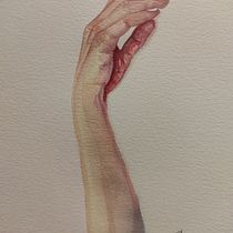 Il mio progetto del corso: Illustrazione espressiva di mani ad acquerello. Painting, Watercolor Painting, and Figure Drawing project by eva_rock80 - 11.15.2022
