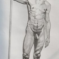 Mi proyecto del curso: Dibujo realista de la figura humana. Traditional illustration, Fine Arts, Sketching, Pencil Drawing, Drawing, Realistic Drawing, and Figure Drawing project by Ramiro Gordon - 11.16.2022