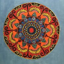 Mi proyecto del curso: El arte de dibujar mandalas: crea patrones geométricos. Drawing & Ink Illustration project by Valeria Holguin Boero - 11.16.2022