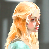 Mi proyecto del curso: Principios de pintura digital para retratos. Un progetto di Pittura e Pittura digitale di lilacony - 15.11.2022