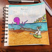 My project for course: Illustration Gym: Find Your Style. Traditional illustration, Creativit, and Sketchbook project by John Gozzolino - 11.15.2022