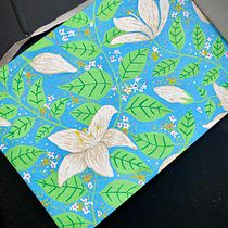 My project for course: Botanical Patterns in a Sketchbook: Conquer the Blank Page. Ilustração tradicional, Pattern Design, Ilustração botânica, e Sketchbook projeto de tarun_k15 - 14.11.2022