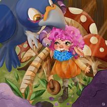Mi proyecto del curso: Escenas atmosféricas en Procreate: pinta con colores y luces . Un progetto di Illustrazione tradizionale e Illustrazione digitale di Lucía Gallego - 17.11.2022