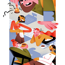 My project for course: Character Exploration for Expressive Illustration. Traditional illustration, Character Design, Drawing, and Digital Illustration project by Anita Ignatieva - 12.17.2022