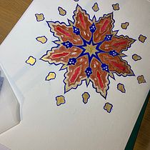 My project for course: Introduction to Islamic Art: Create Biomorphic Patterns. Painting, Pattern Design, Drawing, Watercolor Painting & Ink Illustration project by fayeezahmed - 11.15.2022