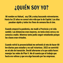 Mi proyecto del curso: Introducción al storytelling personal. Un proyecto de Cop, writing, Stor, telling, Marketing de contenidos y Comunicación de Nahuel Rodriguez Melcon - 17.11.2022