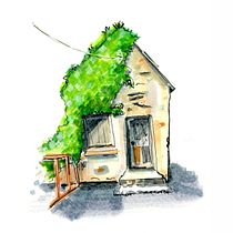 My project for course: Expressive Architectural Sketching with Colored Markers. Een project van  Schetsen,  Tekening,  Architecturale illustratie, Sketchbook y  Illustratie met inkt van Joe Talley - 18.11.2022