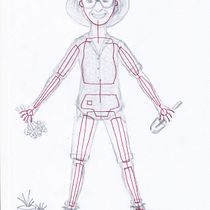 My project for course: Introduction to Puppet Making for Stop Motion Ein Projekt aus dem Bereich H, werk und Stop Motion von Shirlee McPherson - 18.11.2022
