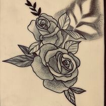 Mój projekt z kursu: Tatuaż botaniczny w technice „dotwork”. Un progetto di Illustrazione tradizionale, Design di tatuaggi e Illustrazione botanica di Małgorzata Jusiak-Wiater - 18.11.2022