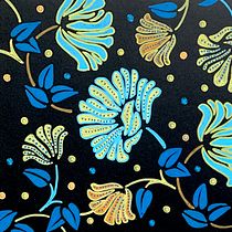 My project for course: Botanical Patterns in a Sketchbook: Conquer the Blank Page. Ilustração tradicional, Pattern Design, Ilustração botânica, e Sketchbook projeto de C.Ling Seo - 17.11.2022