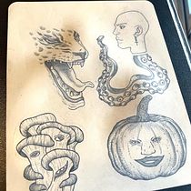 Meu projeto do curso: Tatuagem para principiantes. Tattoo Design project by mattsouza1997 - 10.15.2022