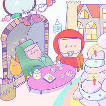 My project for course: Designing Kawaii Worlds: Spread Joy Through Illustration. Character Design, Digital Illustration, and Manga project by MaLou Jay - 11.18.2022