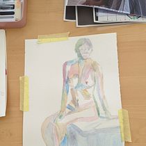 Mi proyecto del curso: Figura humana en acuarela. Un progetto di Illustrazione tradizionale, Belle arti, Pittura, Pittura ad acquerello, Disegno realistico e Disegno anatomico di youssra_ashmawilarossi - 17.11.2022