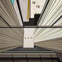 Vista de cigarro... Photoshop, total de 1568 lineas (por las capas). duracion del boceto, 1 hs 10. Duracion del final 10 hs. Tuve que comprimirlo a la mitad para que quepa aqui, espero que se aprecien todas las lineas. Muchas gracias por todo. Un projet de Illustration traditionnelle, Architecture, Dessin et Illustration architecturale de goniturrieta - 06.11.2022