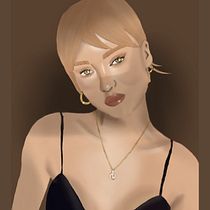 My project for Digital Fantasy Portraits with Photoshop: Romane. Ilustração tradicional, Desenho, Ilustração digital, Desenho de retrato, Desenho digital, e Pintura digital projeto de Beatrice Cardurani - 19.11.2022