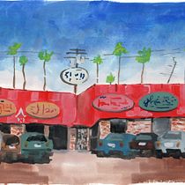 My project for course: Gouache Painting of Urban Landscapes Ein Projekt aus dem Bereich Traditionelle Illustration, Malerei und Gouachemalerei von grilka - 19.11.2022