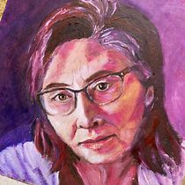 Mi proyecto del curso: Retrato con pintura al óleo: explora la luz y las sombras. Fine Arts, Painting, and Oil Painting project by majesus_garcia_garcia - 11.19.2022