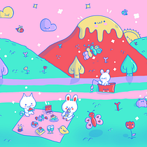 Il mio progetto del corso: Creazione di mondi kawaii: dai gioia con l'illustrazione. Character Design, Digital Illustration, and Manga project by Giulia Alexandra - 11.19.2022