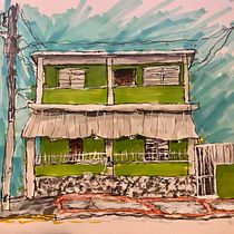 My project for course: Expressive Architectural Sketching with Colored Markers. Sketching, Drawing, Architectural Illustration, Sketchbook & Ink Illustration project by lightninfoot - 11.19.2022