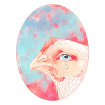 Just because we can't cry, doesn't mean we're OK. Drawing, Digital Illustration, and Digital Drawing project by Frederiek - 11.20.2022