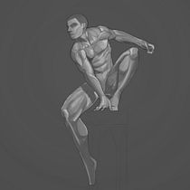 Mi proyecto del curso: Ilustración para cómics: anatomía de un superhéroe. Un progetto di Illustrazione tradizionale, Character design, Fumetto, Disegno a matita e Disegno anatomico di jonysav - 20.11.2022