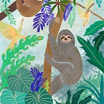 My project for course: Digital Illustration: Create a Colorful Nature Scene. Traditional illustration, Digital Illustration, and Naturalistic Illustration project by Lisa Smith - 12.05.2022