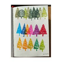 Explorando el mundo de los sellos. Printing, Traditional illustration, Arts, Crafts, and Fine Arts project by Nora - 11.21.2022