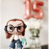 My project for course: Amigurumi: Learn to Crochet People. Arts, Crafts, To, Design, Fiber Arts, Crochet, Amigurumi, and Textile Design project by Érika Sjögren - 11.21.2022