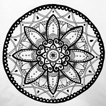 My project for course: The Art of Mandala Drawing: Create Geometric Patterns. Drawing & Ink Illustration project by lazypig219 - 11.17.2022