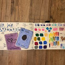 My project for course: Inside a Creative Notebook: Explore Your Illustration Process. Traditional illustration, Sketching, Creativit, Drawing, Watercolor Painting, Children's Illustration, Sketchbook, and Gouache Painting project by Casey Ellmer - 11.20.2022
