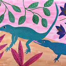 Calangos. Un progetto di Illustrazione tradizionale, Bozzetti, Creatività, Disegno artistico e Pittura gouache di Verônica Bechara - 21.11.2022