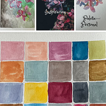 Mi proyecto del curso: Creación de paletas de color con acuarela. Un progetto di Illustrazione tradizionale, Belle arti, Pittura, Pittura ad acquerello e Teoria del colore di victoriaalbertosg - 21.11.2022