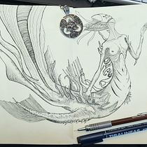 Mi proyecto del curso: Sketchbook fantástico: dibuja personajes desde la imaginación. Ilustração tradicional, Criatividade, Desenho, e Sketchbook projeto de Alexis Fuentes Torres - 22.11.2022