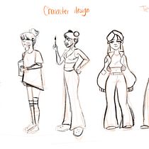 Meu projeto do curso: Desenho de personagens repletos de carisma. Projekt z dziedziny Projektowanie postaci, Sketching,  R, sunek, Stor, telling, Stor, board,  R, sunek art, st, czn i Narracja użytkownika Giullia Bardella - 22.11.2022