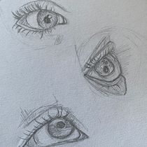 My project for course: Portrait Sketchbooking: Explore the Human Face. Un proyecto de Bocetado, Dibujo, Dibujo de Retrato, Dibujo artístico y Sketchbook de lexi carter - 15.12.2022