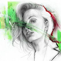 Mein Abschlussprojekt für den Kurs: Porträts mit Mischtechniken: Emotionen und Mimik. Un proyecto de Bellas Artes, Dibujo a lápiz, Dibujo, Dibujo de Retrato, Dibujo realista y Dibujo artístico de Inna Heller - 22.11.2022