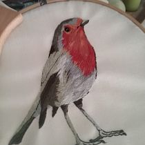 Mi proyecto del curso: Pintar con hilo: técnicas de ilustración textil. Ilustração tradicional, Bordado, e Design têxtil projeto de efoncillas - 22.11.2022