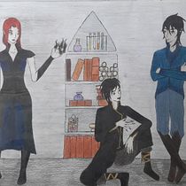 Meu projeto do curso: Concept art para design de personagens e worldbuilding. Traditional illustration, Character Design, Digital Illustration, Concept Art, Digital Drawing, and Digital Painting project by amandavzf - 11.22.2022