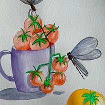 My project for course: Illustrating Nature: A Creative Exploration. Traditional illustration, Painting, Drawing, Watercolor Painting, Ink Illustration, and Naturalistic Illustration project by corinawaage - 11.23.2022