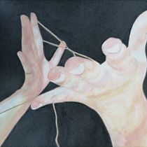 My project for course: Illustration of Hands with Expressive Watercolors. Painting, Watercolor Painting, and Figure Drawing project by bejuleo1 - 11.23.2022