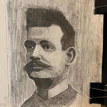 My project for course: Artistic Portrait Drawing: Capture Authentic Expressions. Un projet de Illustration traditionnelle, Beaux Arts, Esquisse , Dessin au cra, on, Dessin, Dessin de portrait, Dessin réaliste, Dessin artistique , et Dessin anatomique de kaisjessa - 22.11.2022