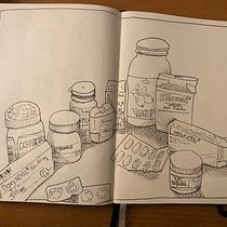 Mi proyecto del curso: Diario ilustrado: llena tu sketchbook de vivencias. Traditional illustration, Sketching, Drawing, Sketchbook & Ink Illustration project by Elena Parras - 11.23.2022