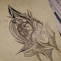 Mon projet du cours : Techniques de tatouage blackwork et fine line. Un progetto di Design di tatuaggi di Meï PORET - 24.11.2022