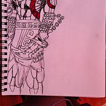 Mi proyecto del curso: Ilustración para cómics: anatomía de un superhéroe. Un progetto di Illustrazione tradizionale, Character design, Fumetto, Disegno a matita e Disegno anatomico di largelmul472 - 24.11.2022