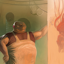 Meu projeto do curso: Concept art para design de personagens e worldbuilding Ein Projekt aus dem Bereich Traditionelle Illustration, Design von Figuren, Digitale Illustration, Concept Art, Digitale Zeichnung und Digitale Malerei von curso.online.rural - 23.11.2022