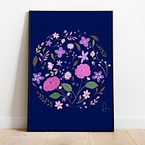 Mon projet du cours : Illustration et création de motifs floraux. Traditional illustration, Painting, Pattern Design, Drawing, and Botanical Illustration project by Valerie Guelaff - 11.24.2022