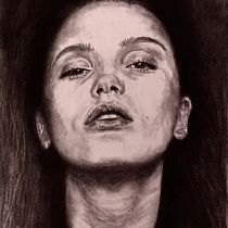 My project for course: Artistic Charcoal Portraiture: Creating Atmosphere. Ilustração tradicional, Artes plásticas, Desenho, Desenho de retrato, Desenho realista, e Desenho artístico projeto de kris_orren - 24.11.2022